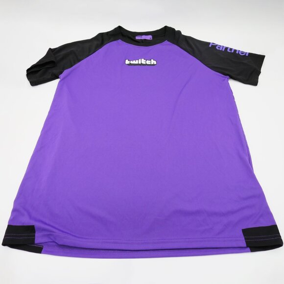 Twitch Partner Jersey TwitchCon 2019 Exclusive Size M Purple Black - Picture 3 of 14